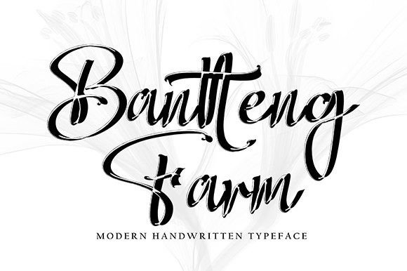 Bantteng Farm Font Review