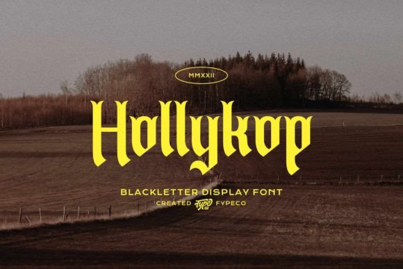Blackletter Font for Modern Design