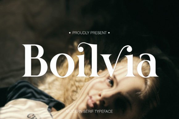 Boilvia: Elegant Serif Font for Creative Projects