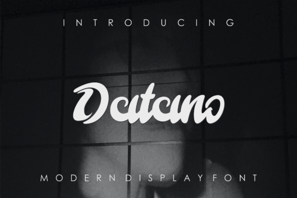 Datano: A Bold Font for Modern Branding