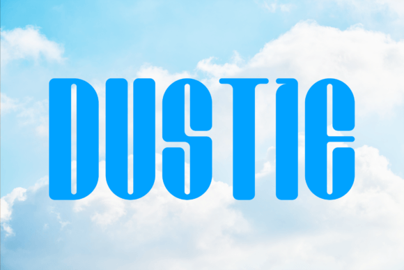 Dustie: A Bold Font for Creative Makers