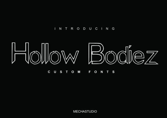 Hollow Bodiez Font for Web Design