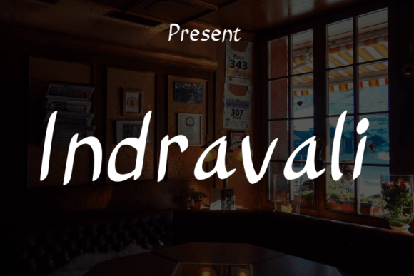 Indravali: A Modern Handwritten Font