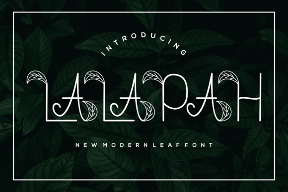 Lalapah: A Bold Decorative Font