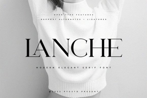 Lanche: A Serif Font for Elegant Design