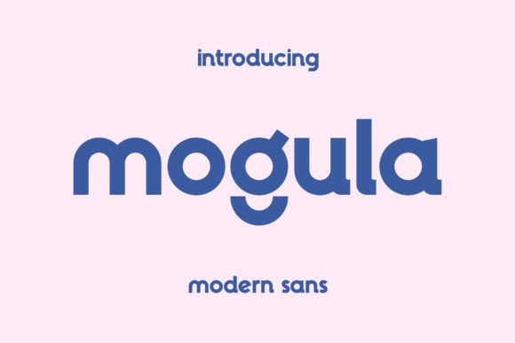Mogula: A Serif for Elegance and Modernity