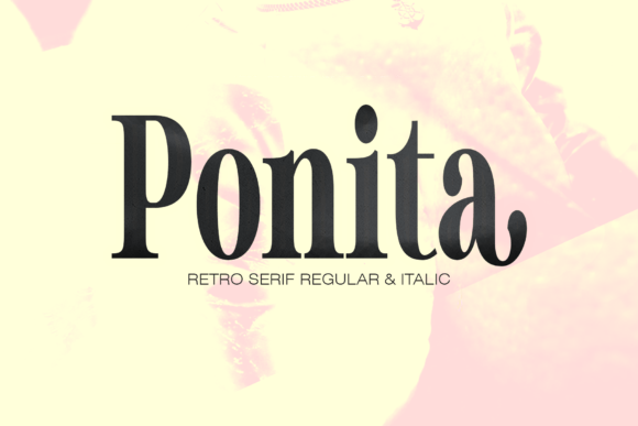 Ponita: A Modern Serif Font for Web Design
