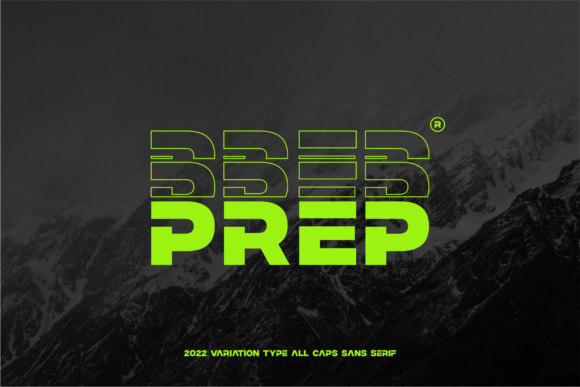 Prep: A Bold Font for Modern Design