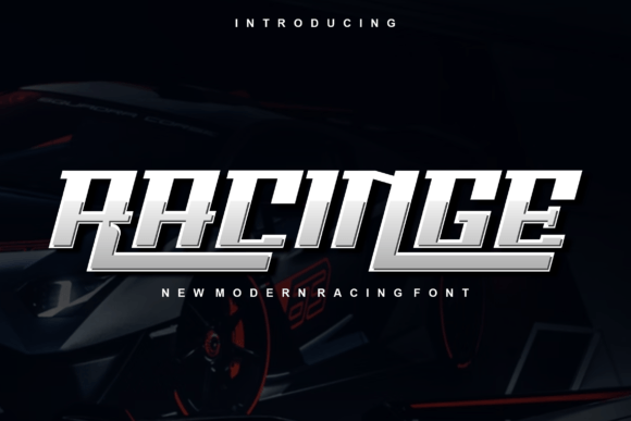 Racinge: A Bold Display Font for Designers