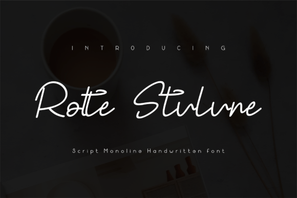 Rotte Stulune: A Stylish Handwritten Font