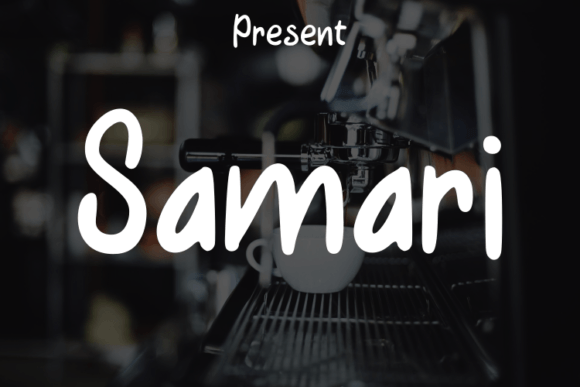 Samari: A Script Typeface for Elegant Design