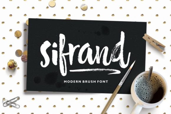 Sifrand: A Handwritten Font for Creative Projects