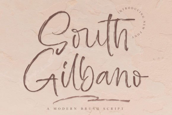 South Gilbano Font for Web Design
