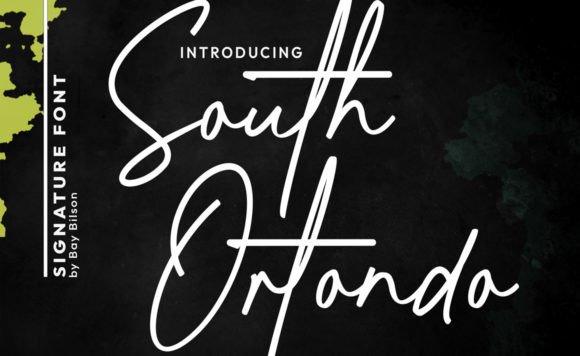 South Ortondo: A Modern Script Font