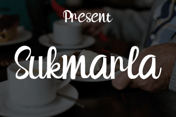 Sukmarla: A Handwritten Font for Elegant Branding