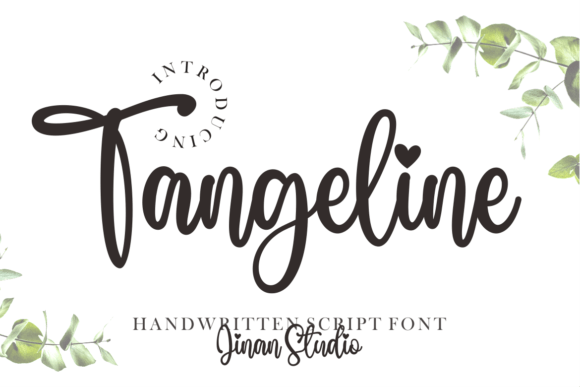 Tangeline: A Stylish Font for Creative Campaigns