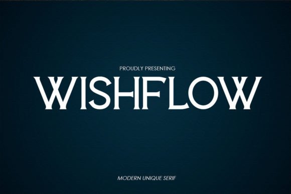 Wishflow: A Serif Font for Elegant Branding